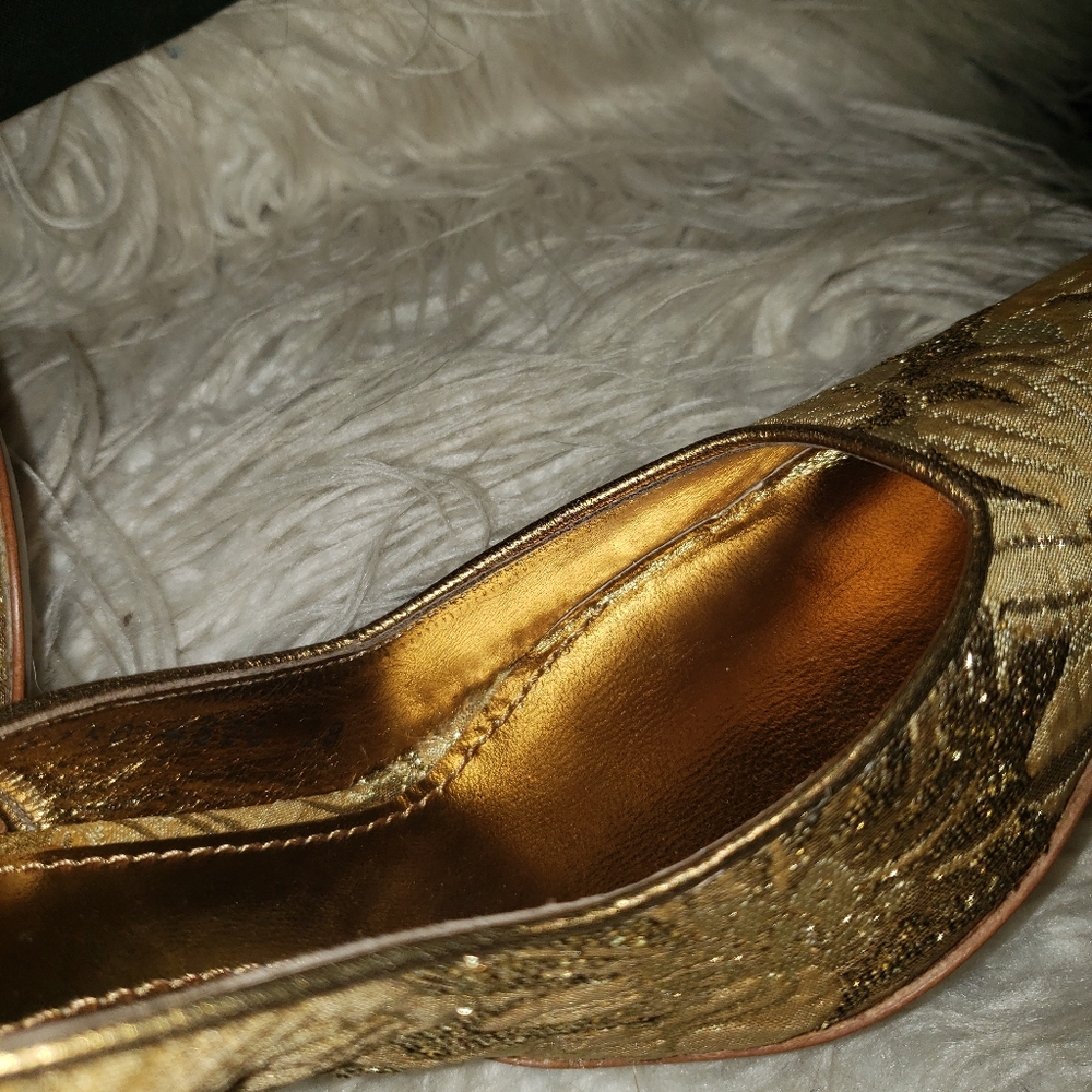 Dolce & Gabbana vintage slingback brocade pumps - Picture 4 of 7